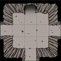 Cavern battlemap