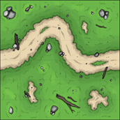 Wilderness terrain tile